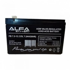 Аккумулятор ALFA Battery FB 7,2-12