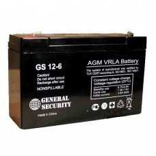 Аккумулятор General Security GSL12-6