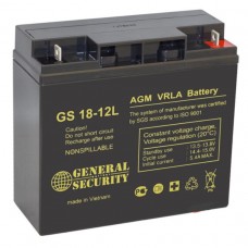 Аккумулятор General Security GSL18-12L